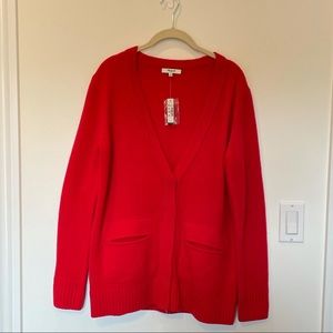 Madewell merino wool cardigan NWT
